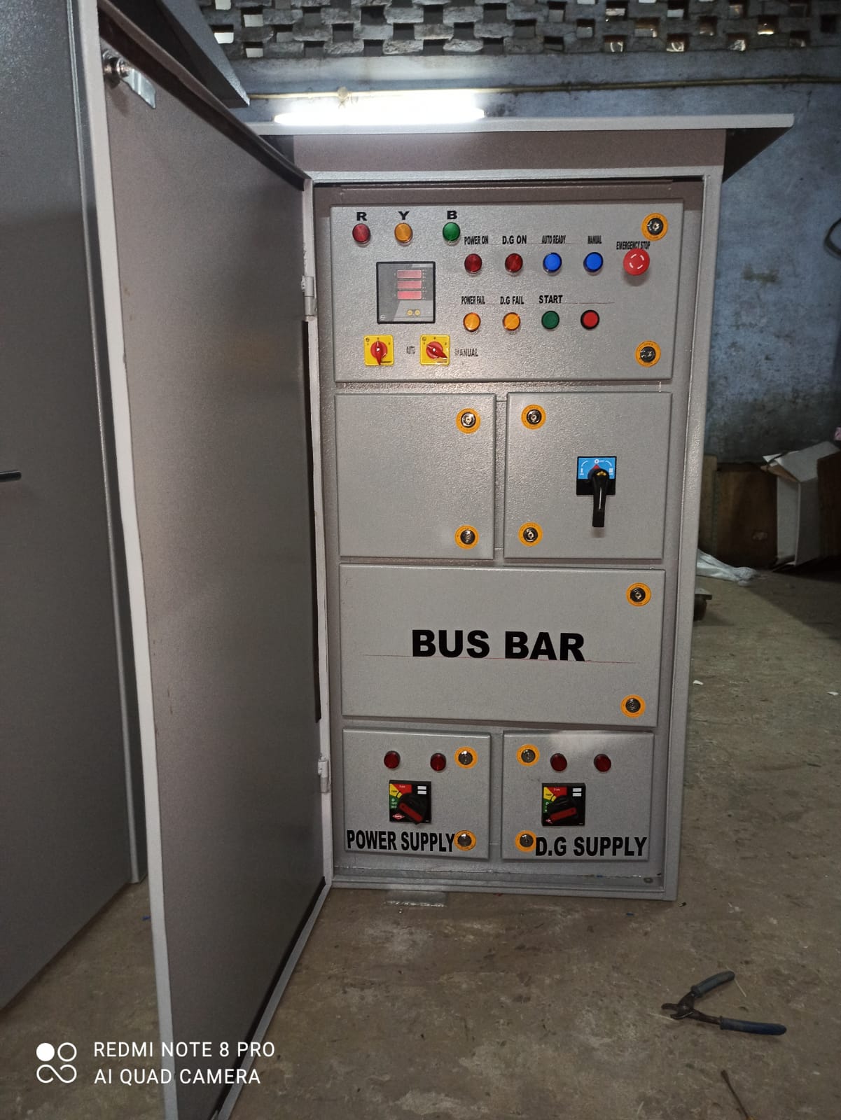 Automatic Mains Failure (AMF) Generator Control Panels for Millitary Engineering Services (MES) Ludhiana